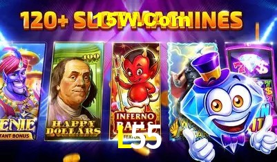 Tela de boas-vindas e lobby de jogos do aplicativo L55